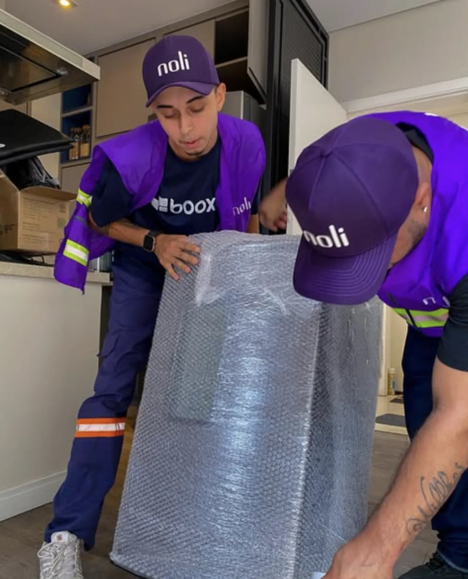 Mudança Noli em apartamento